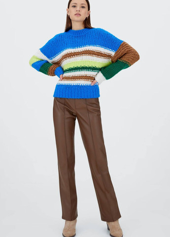 Синій джемпер зима,синій-кольоровий, Stradivarius