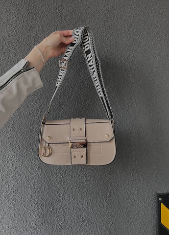Стильна сумочка з лого Dior Small Camp Bag Beige Vakko (260474482)