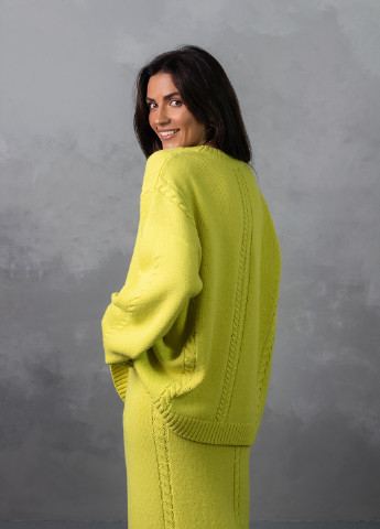 Желтый свитер женский Viviami