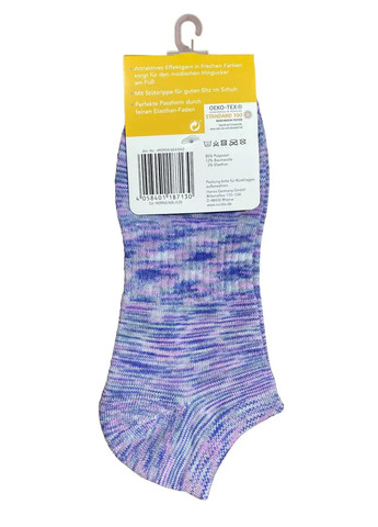 Женские цветные носки р. 39-42 Фиолетовый Nur Die (277988623)