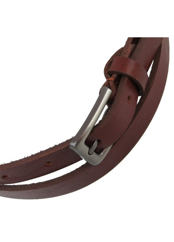 Женский кожаный ремень 1410-15 коричневый Skipper (266143657)