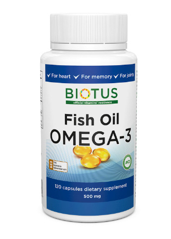 Omega 3 Fish Oil 120 Caps BIO-530029 Biotus (256720241)