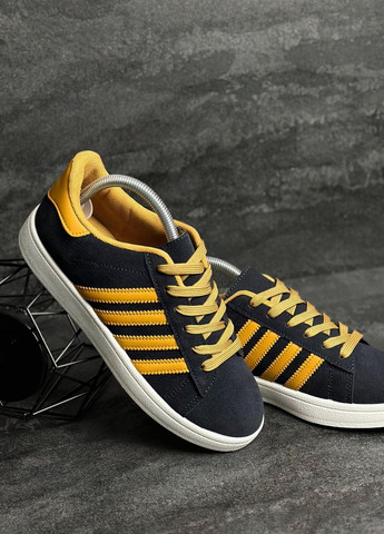 Темно-синие демисезонные кроссовки мужские summer shoes No Brand 5347