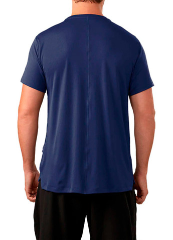Синяя мужская футболка Asics Silver Graphic