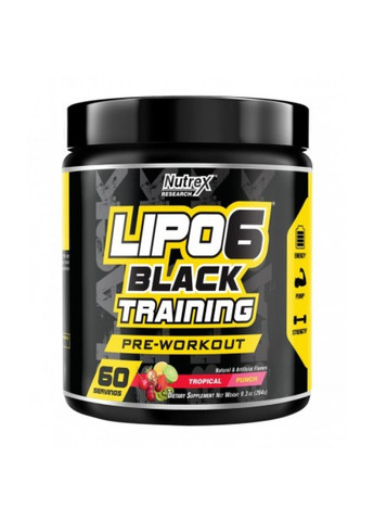 Предтренировочный Комплекс Lipo-6 Black Training - 60 порций Дикий Виноград Nutrex (274275391)