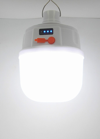 Лампа на аккумуляторе USB ЮСБ 2400 mAh + солнечная батарея с подвеской ЛЕД LED Solar Emergency Charging Lamp No Brand (259501142)