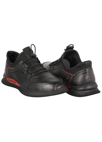 Черные демисезонные мужские кроссовки 197441 Cosottinni