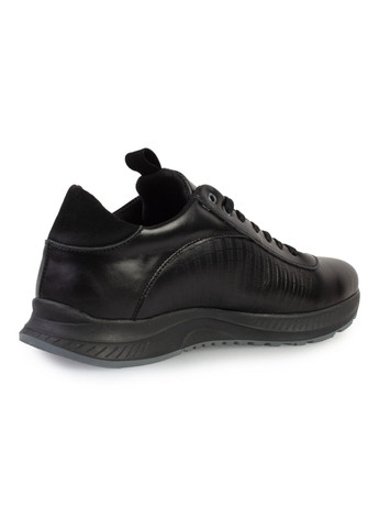 Черные демисезонные кроссовки мужские бренда 9402172_(1) ModaMilano