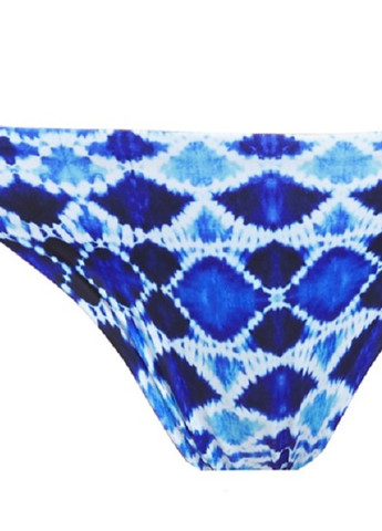 Синие плавки 6517 с геометрическим узором Fantasie