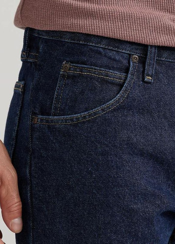 Темно-синие демисезонные прямые джинсы – midnight rinse оригинал 5 Star Premium Denim Wrangler