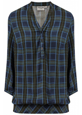 Темно-синяя летняя блуза b19-32027-101 Finn Flare