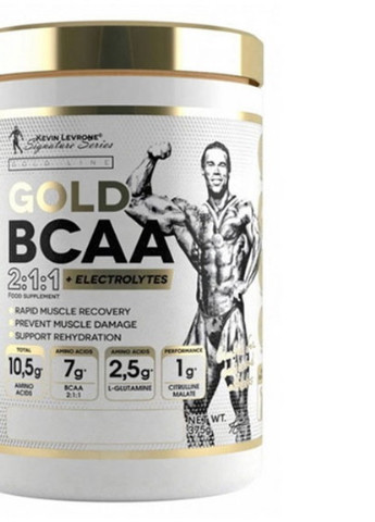 Gold BCAA And Electrolytes 375 g /30 servings/ Fruit Massage Kevin Levrone (256719867)