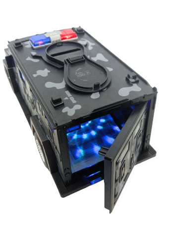 Сейф машинка копилка электронная со звуковыми и световыми эффектами два режима езды камуфляж No Brand (260601832)