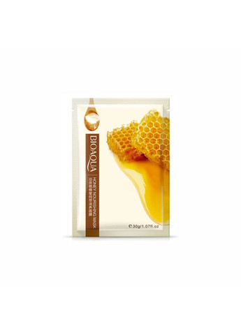 Тканевая маска для лица с экстрактом меда Honey Nourishing Mask, 30 мл Bioaqua (276972748)