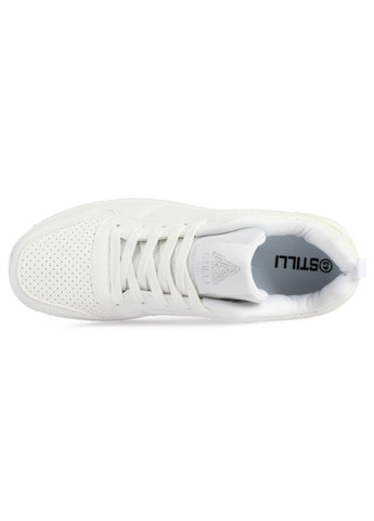 Белые демисезонные кроссовки мужские бренда 9200203_(1) Stilli