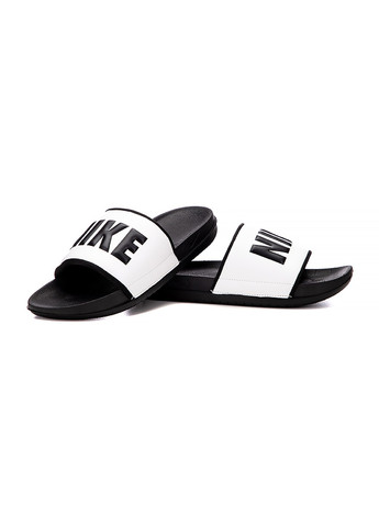 Белые тапочки offcourt slide Nike