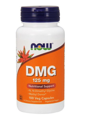DMG 125 mg 100 Veg Caps Now Foods (256722804)