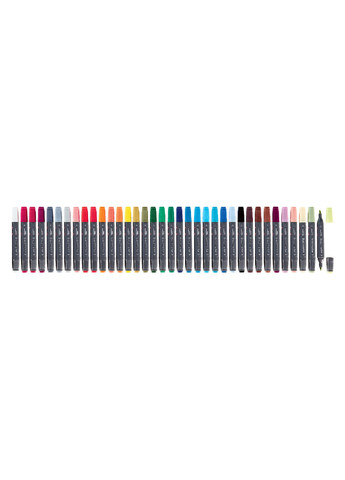 Скетч маркери двосторонні для ескізів 36 кольорів Crelando (260450944)