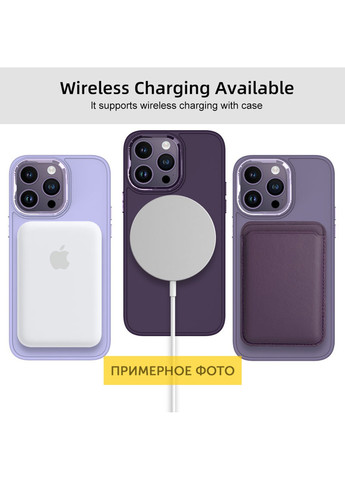 TPU чехол Bonbon Metal Style with MagSafe для Apple iPhone 14 (6.1") Epik (261768199)