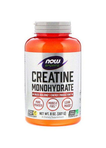 Creatine Monohydrate 227 g /45 servings/ Unflavored Now Foods (269341432)