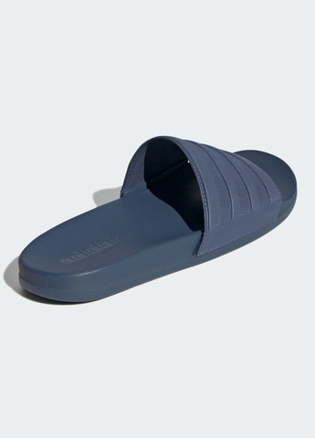 Синие шлепанцы adilette comfort adidas