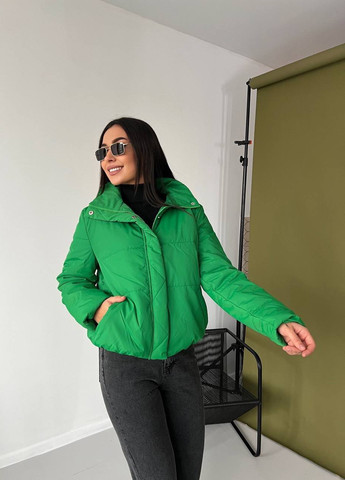 Зеленая демисезонная куртка Garna