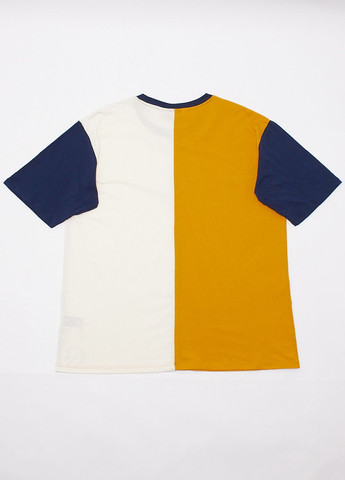 Желтая футболка basic,желтый-синий, Wesc