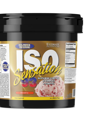 Iso Sensation 93 2270 g /71 servings/ Strawberry Ultimate Nutrition (257440444)