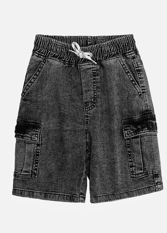 Джинсовые шорты для мальчика цвет серый ЦБ-00220443 ALG (259422891)