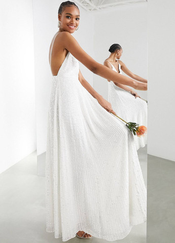 Платье свадебное с открытой спиной Asos (270856244)