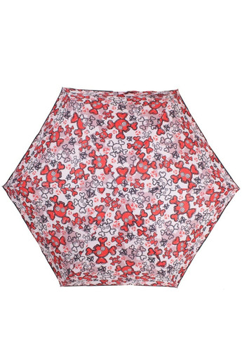 Женский розово-красный облегченный компактный механический зонт NEX (262982757)