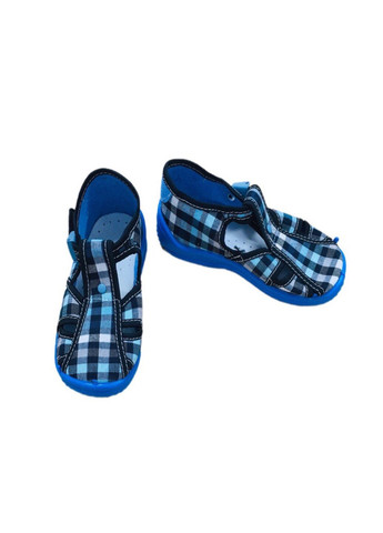Синие тапки сандалі для хлопчика Zetpol