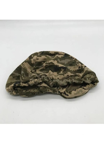 Кавер чехол на шлем каску маскировочный защитный тактический армейский военный на резинке трикотаж (474272-Prob) Пиксель Unbranded (257973904)