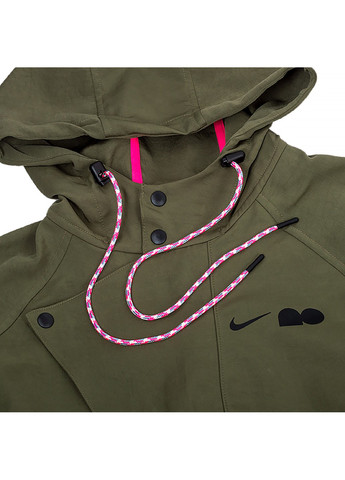 Оливковая (хаки) демисезонная куртка no noc parka Nike