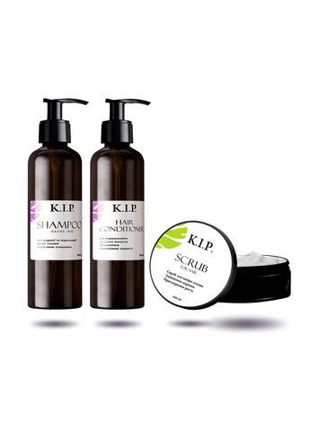 Комплексный набор для жирных и нормальных волос Интенсивная очистка K.I.P. (276904837)