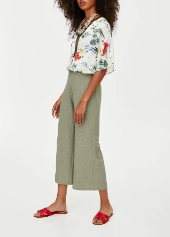 Штани,блідо-зелений, Pull & Bear (260007881)
