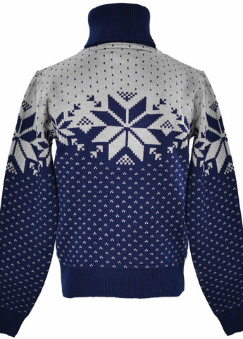 Синій светри светр сніжинки (снежинка 2)17148-706 Lemanta
