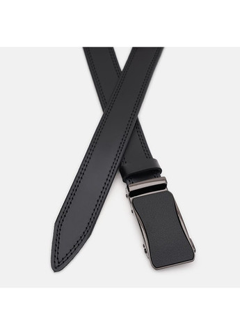 Мужской кожаный ремень 125v1genav21-black Borsa Leather (271665014)
