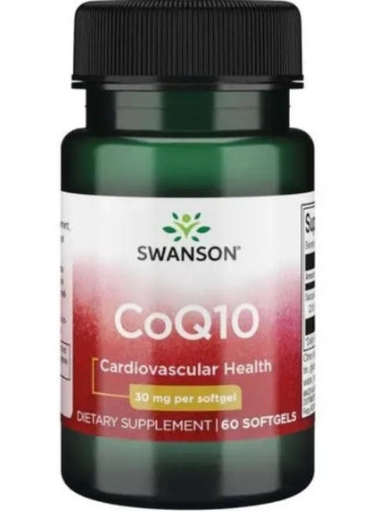 CoQ10 30 mg 60 Softgels Swanson (256722311)