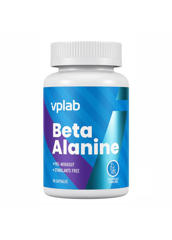 Бета-Аланин Beta-Alanine - 90 капсул VPLab Nutrition (269461916)