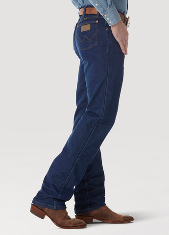 Темно-синие демисезонные бестселлер! джинсы 13mwz – prewashed indigo Cowboy Cut Wrangler