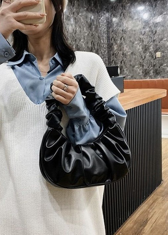 Женская сумка 6072 багет черная No Brand (276535266)