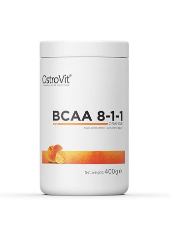 BCAA 8-1-1 400 g /40 servings/ Orange Ostrovit (268660352)