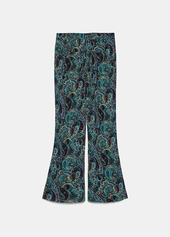 Комбинированные брюки Zara