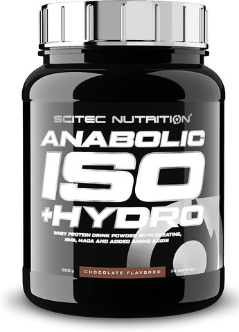 Anabolic Iso + Hydro 920 g /34 servings/ Chocolate Scitec Nutrition (257252767)