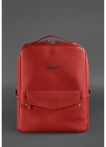 Жіночий шкіряний рюкзак Cooper червоний-BN-BAG-19-RED BlankNote (278050557)