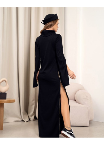 Чорна повсякденний сукня 14223a чорний ISSA PLUS