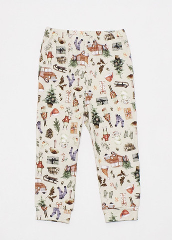 Штани демісезон,бежевий в візерунки, Name it (270010495)