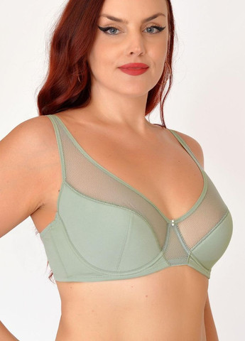 Светло-зелёный бюстгальтер a 6483 c Acousma с косточками нейлон
