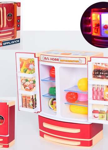 Дитячий іграшковий холодильник (6722A), з музикою, світлом, паром. На батарейках YIHUI (261550929)
